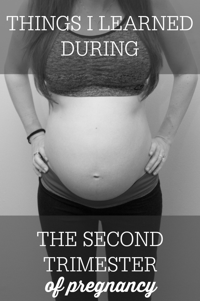 things i learned in the second trimester of pregnancy